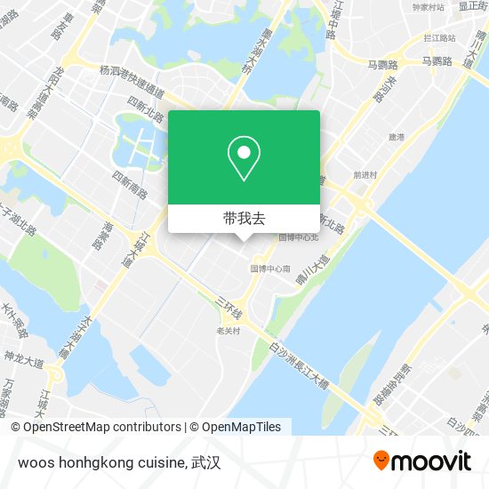 woos honhgkong cuisine地图