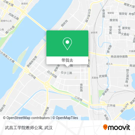 武昌工学院教师公寓地图