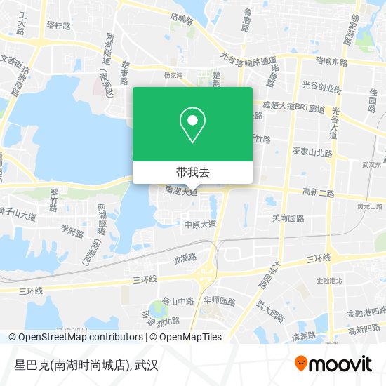 星巴克(南湖时尚城店)地图