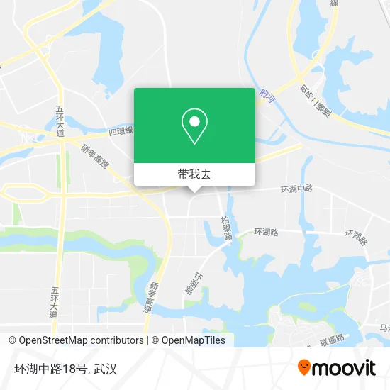 环湖中路18号地图