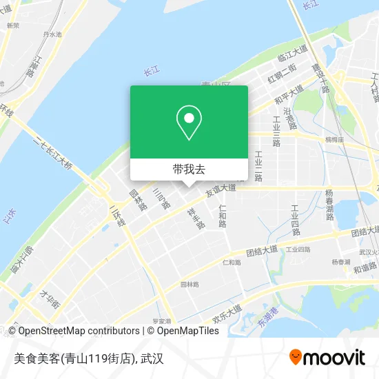 美食美客(青山119街店)地图
