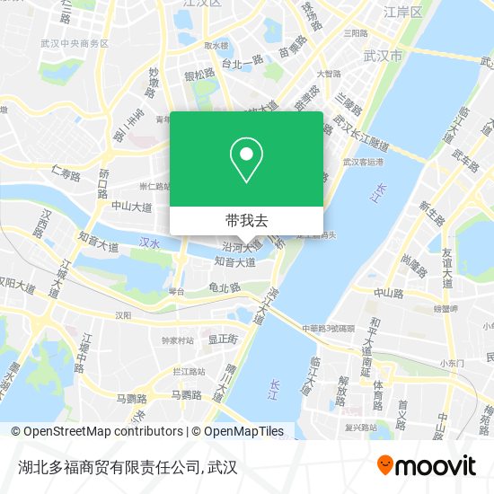 湖北多福商贸有限责任公司地图