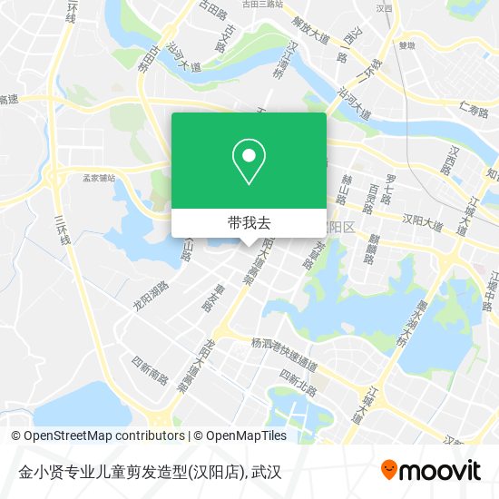 金小贤专业儿童剪发造型(汉阳店)地图