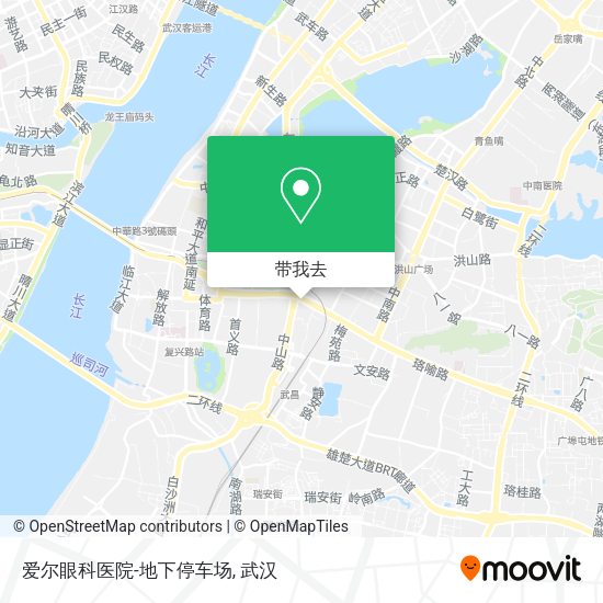 爱尔眼科医院-地下停车场地图