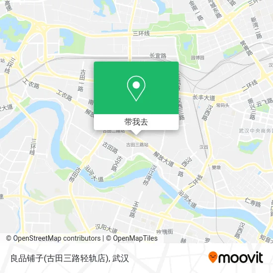 良品铺子(古田三路轻轨店)地图