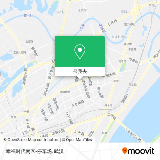 幸福时代南区-停车场地图