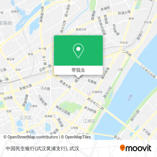 中国民生银行(武汉黄浦支行)地图