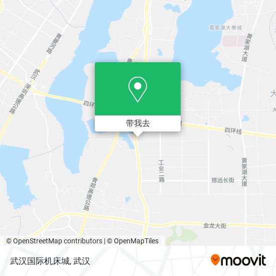 武汉国际机床城地图