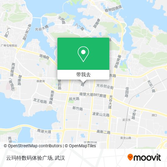 云玛特数码体验广场地图