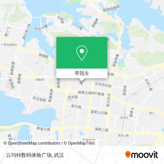 云玛特数码体验广场地图