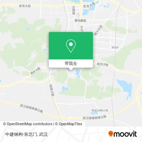 中建钢构-东北门地图