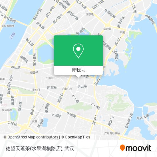 德望天茗茶(水果湖横路店)地图