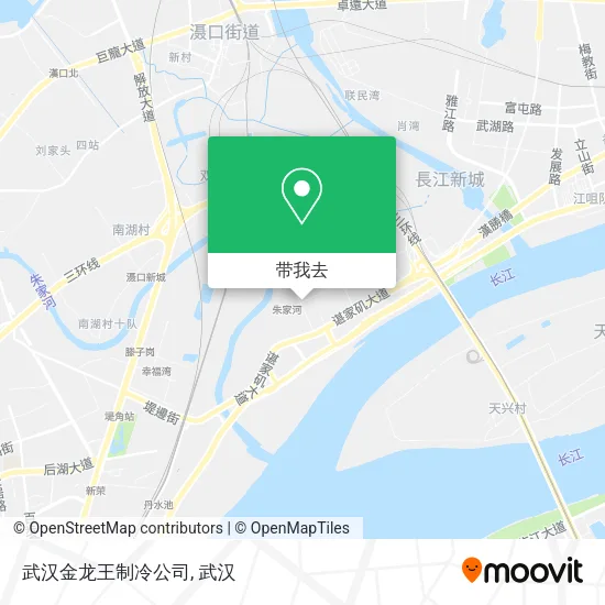 武汉金龙王制冷公司地图