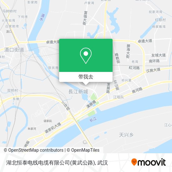 湖北恒泰电线电缆有限公司(黄武公路)地图