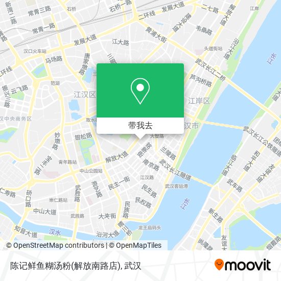 陈记鲜鱼糊汤粉(解放南路店)地图