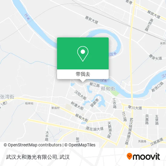 武汉大和激光有限公司地图