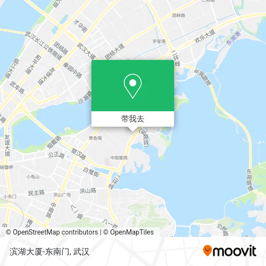 滨湖大厦-东南门地图