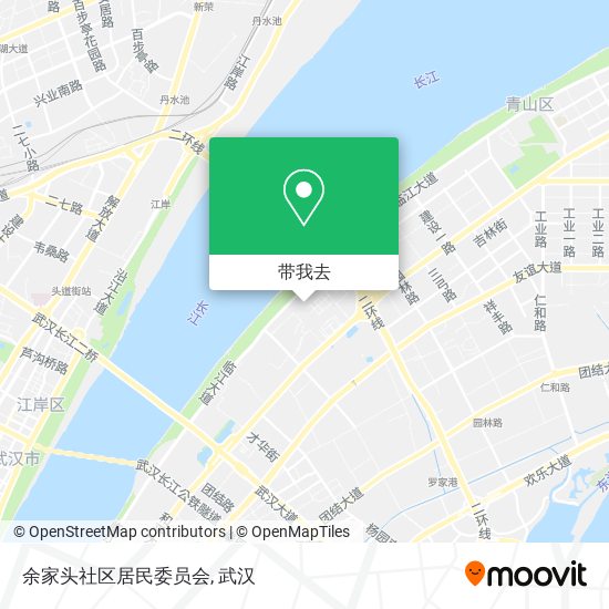 余家头社区居民委员会地图