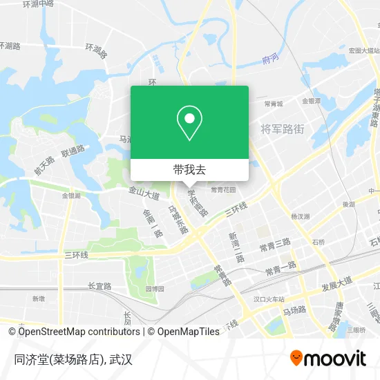 同济堂(菜场路店)地图