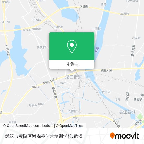 武汉市黄陂区尚霖苑艺术培训学校地图