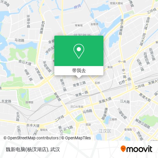 魏新电脑(杨汊湖店)地图