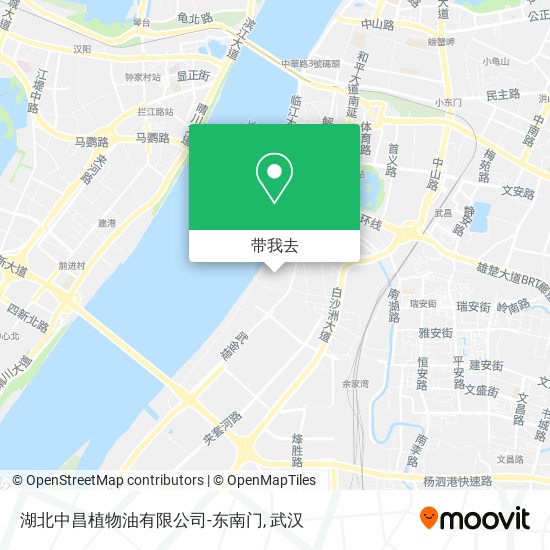 湖北中昌植物油有限公司-东南门地图