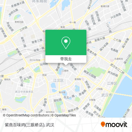 紫燕百味鸡(三眼桥店)地图