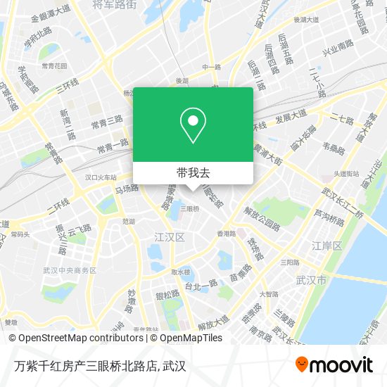 万紫千红房产三眼桥北路店地图