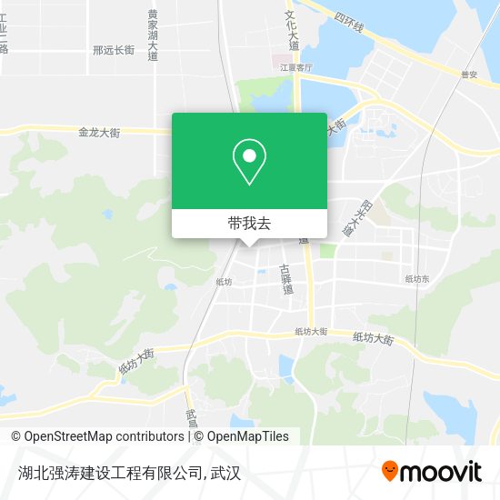 湖北强涛建设工程有限公司地图