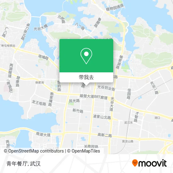 青年餐厅地图