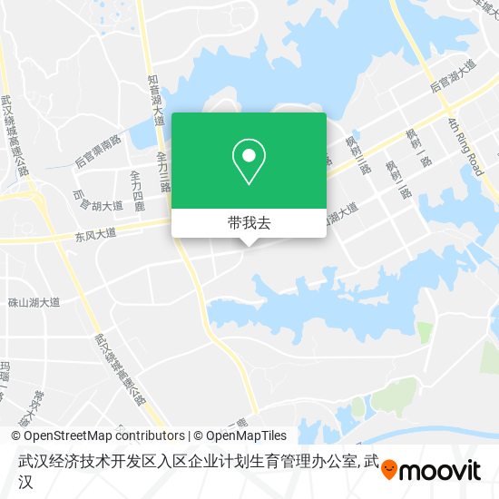 武汉经济技术开发区入区企业计划生育管理办公室地图