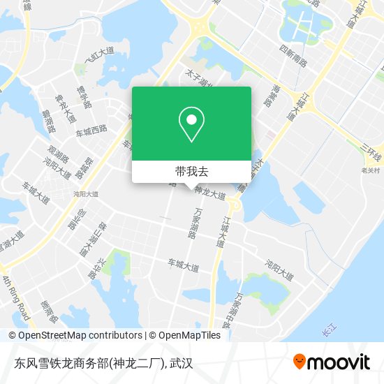 东风雪铁龙商务部(神龙二厂)地图