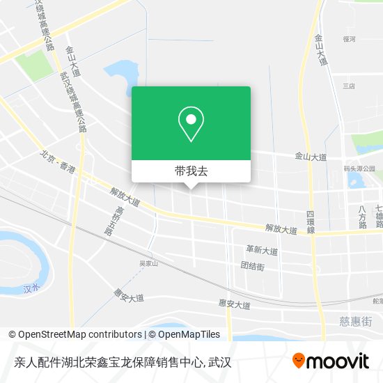 亲人配件湖北荣鑫宝龙保障销售中心地图