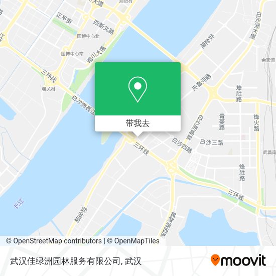 武汉佳绿洲园林服务有限公司地图