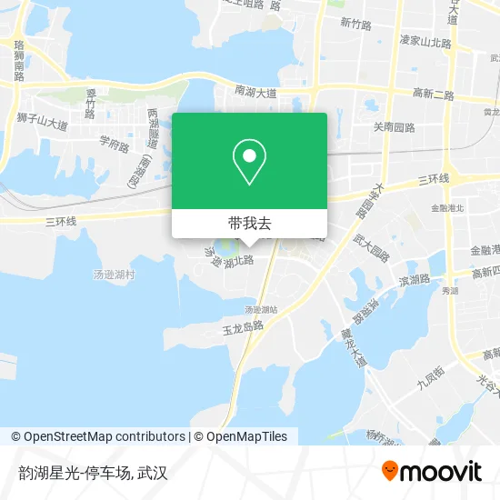 韵湖星光-停车场地图