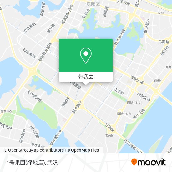 1号果园(绿地店)地图