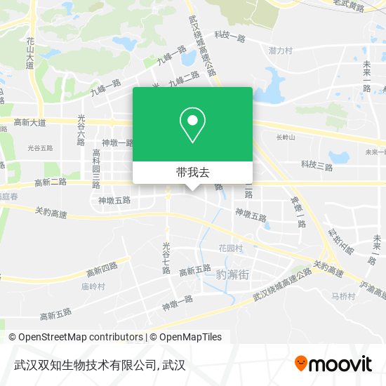 武汉双知生物技术有限公司地图