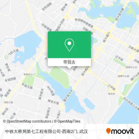 中铁大桥局第七工程有限公司-西南2门地图