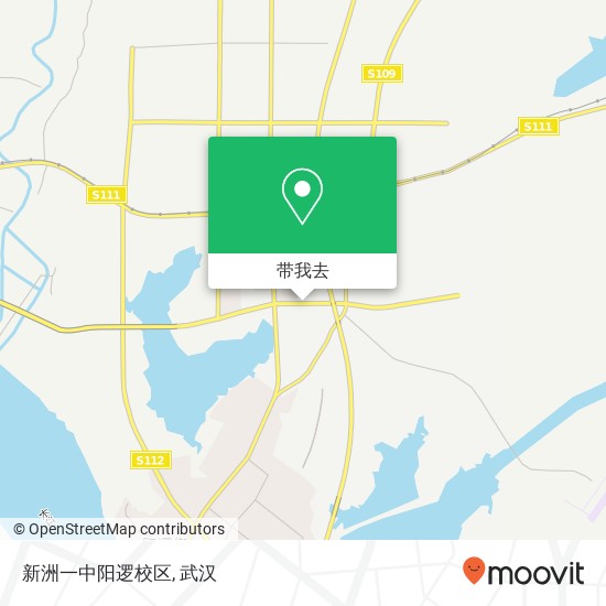 新洲一中阳逻校区地图