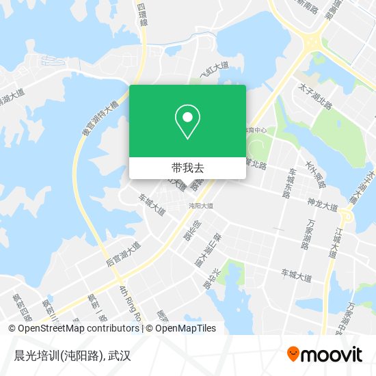 晨光培训(沌阳路)地图