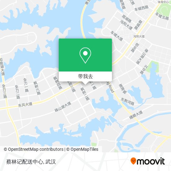 蔡林记配送中心地图
