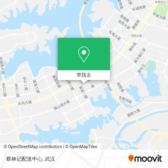 蔡林记配送中心地图