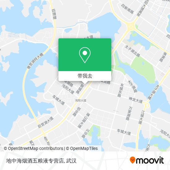 地中海烟酒五粮液专营店地图