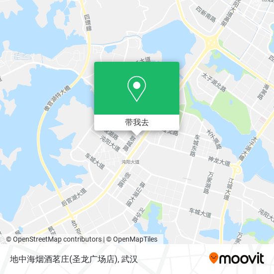地中海烟酒茗庄(圣龙广场店)地图