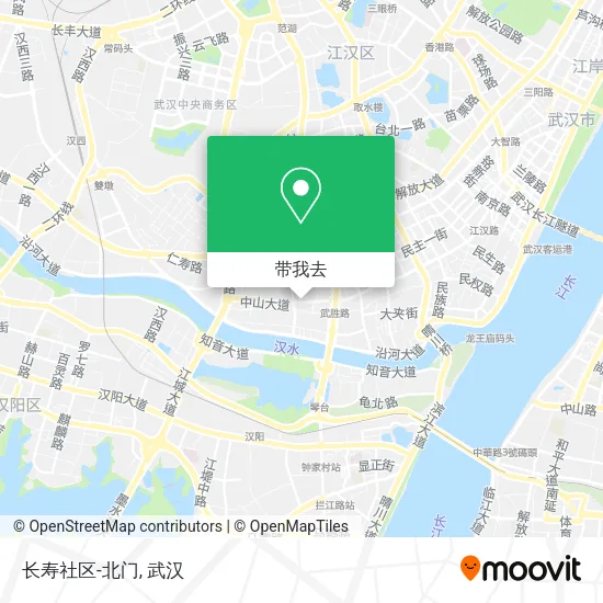 长寿社区-北门地图