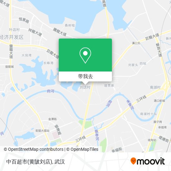 中百超市(黄陂刘店)地图