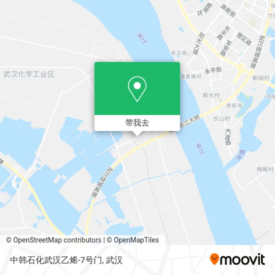 中韩石化武汉乙烯-7号门地图