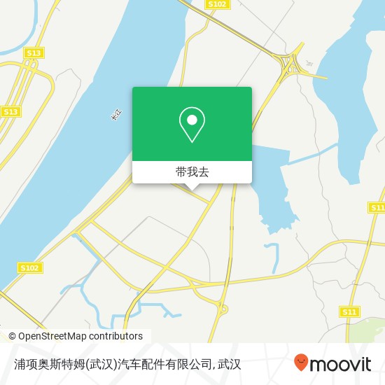 浦项奥斯特姆(武汉)汽车配件有限公司地图
