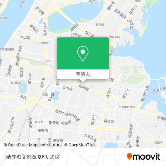 靖佳图文刻章复印地图