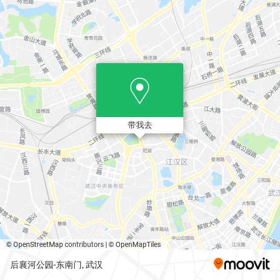后襄河公园-东南门地图